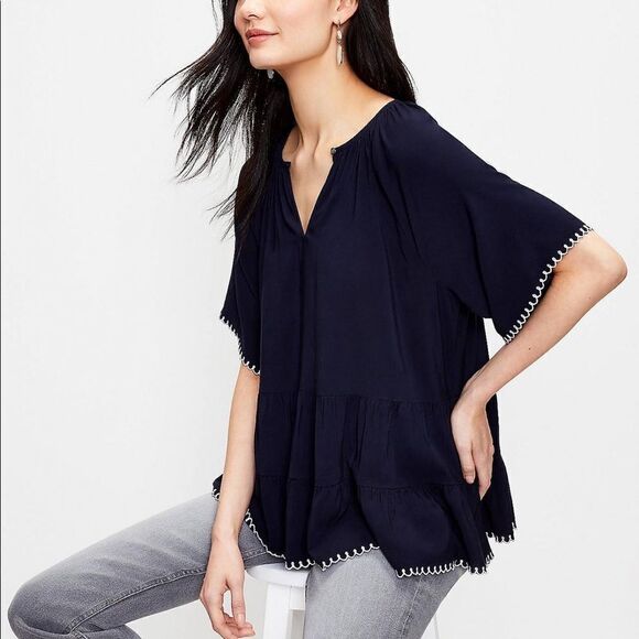 LOFT TEIRED TOP FOREVER - Picture 4 of 4